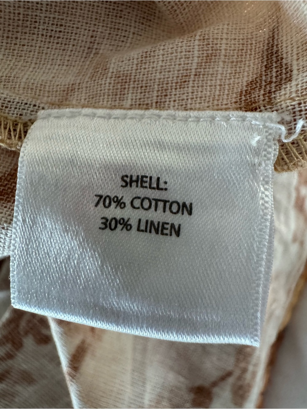 NWT Mason’s Daughter Lyndsey Zorich Floral Mini Dress XL Linen Balloon Sleeve - Picture 9 of 9